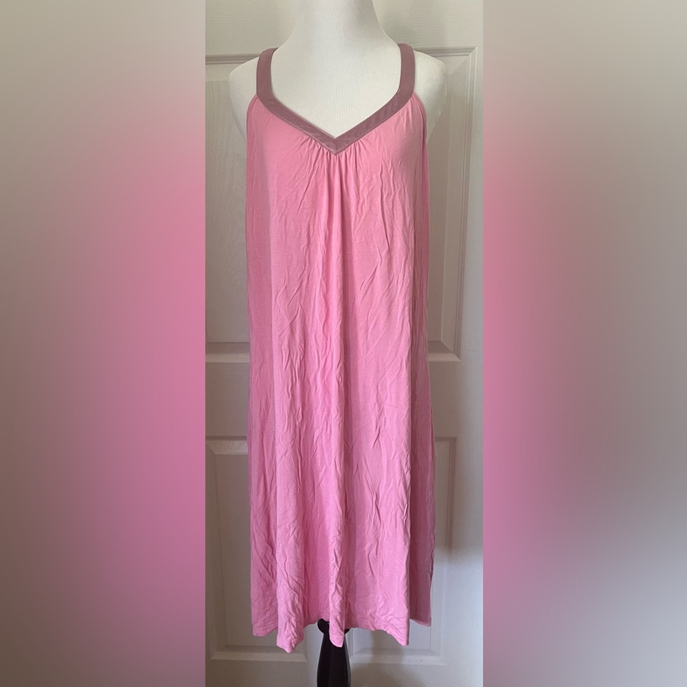 Elegant Pink Sleepwear Chemise / Dress - lightweight